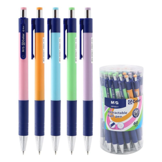 Guľôčkové pero M&G GColor - 0,7 mm, modré 1 ks
