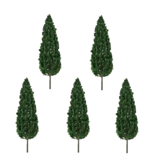 Dekorácia mini stromy 5,5 cm - 5 ks