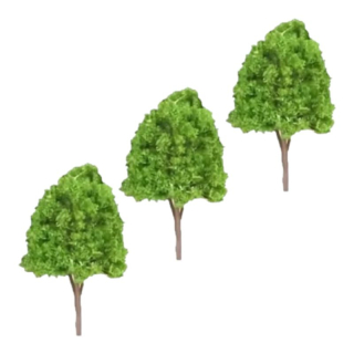 Dekorácia mini stromy 7x3 cm - 3 ks
