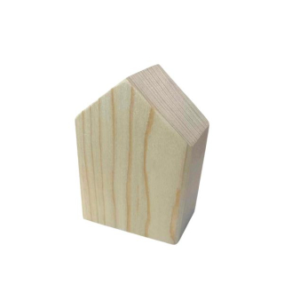 Drevený polotovar - Domček 80x72x43 mm