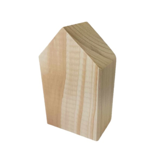 Drevený polotovar - Domček 115x72x43 mm