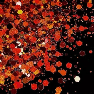 Glitre mix 50 g - červená