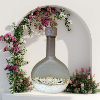 Kreatívny kurz - Fľaša s 3D ornamentom - 11.4.2026