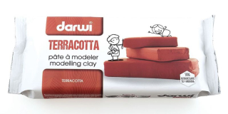 Modelovacia hmota samotvrdnúca DARWI, teracota, 1000 g
