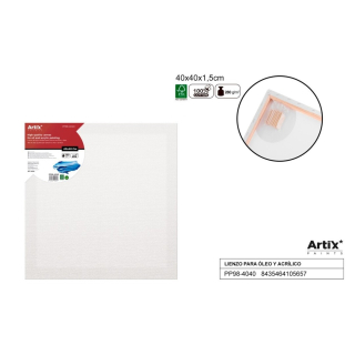 Maliarske plátno Artix 280 g/m² - 40x40 cm
