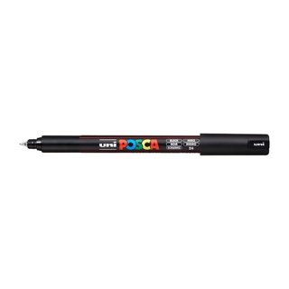 Uni Posca fixka PC-1MR, 0,7mm, čierna