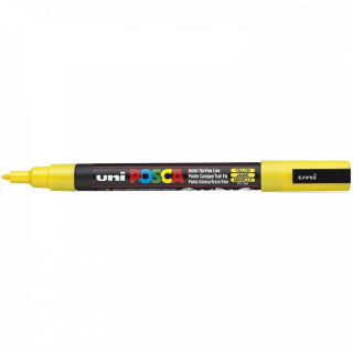Uni Posca fixka PC-3M, 1,3 mm, žltá
