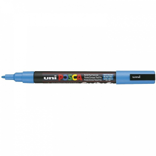 Uni Posca fixka PC-3M, 1,3 mm, nebeská modrá