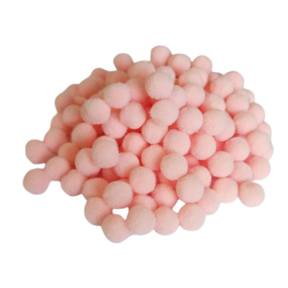 Pompom 1 cm, 9 g - broskyňa