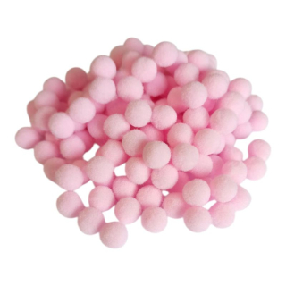 Pompom 1 cm, 9 g - ružová