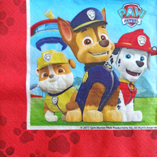 Servítka detská Paw Patrol