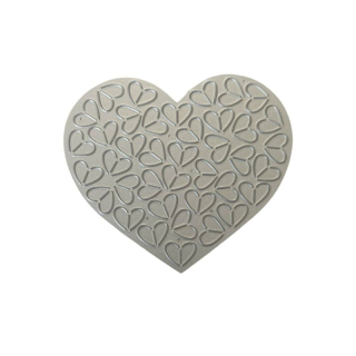 Vyrezávacia šablóna Srdce 8,2x7,2 cm