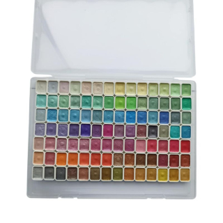 Farby watercolour metalické, sada 98 ks