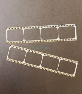 Lepenkový výrez chipboards, film veľký 16x3,5 - 2 ks