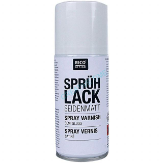 Lak saténový matný na akrylovej báze, sprej 300 ml