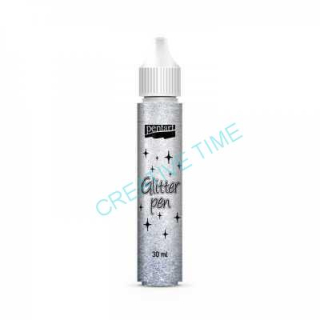 Glitrové pero 30 ml, dúhová