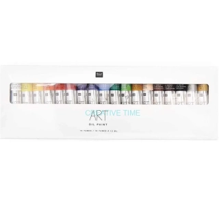 Olejová farba - Sada RICO - 18x12 ml
