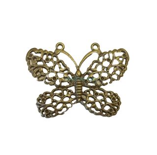 Prívesok starobronz motýľ 5 x 4 cm