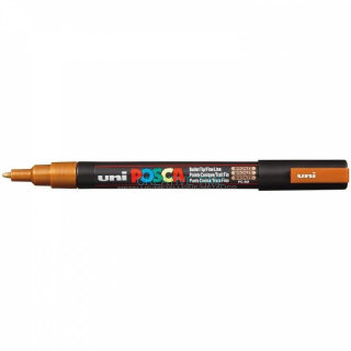 Uni Posca fixka PC-3M, 1,3 mm, bronzová