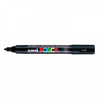 Uni Posca fixka PC-5M, 2,5mm, čierna