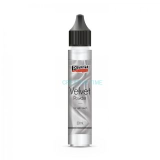 Zamatový prášok 30 ml, biela