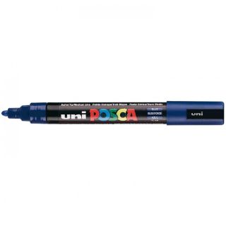 Uni Posca fixka PC-5M, 2,5mm, modrá