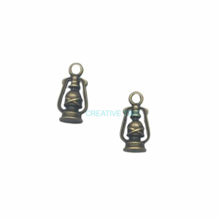 Prívesok petrolejka starobronz 2 cm