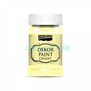 Farba Dekor paint soft žltá 100 ml