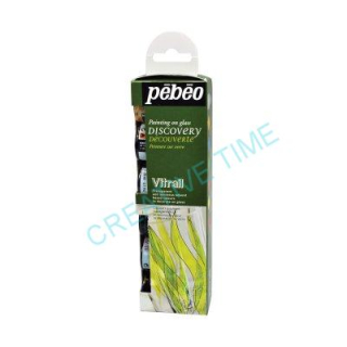 Farba na sklo vitrail  - sada 6 x 20 ml