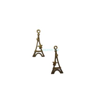 Prívesok starobronz Eiffelovka 1,9 x 1,3 cm