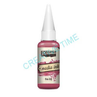 Media ink atrament 20 ml - Fire lily