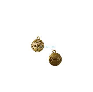 Prívesok starobronz strom 1,5 x 1,2 cm