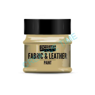 Farba na textil a kožu 50 ml, svetlohnedá