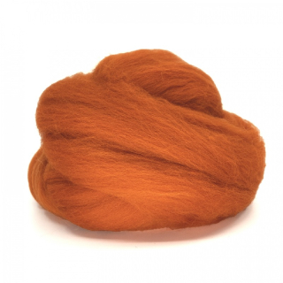 Vlna na plstenie 20 g - oranžová