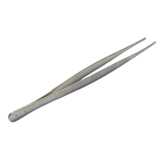 Pinzeta kovová rovná 25 cm - 1 ks