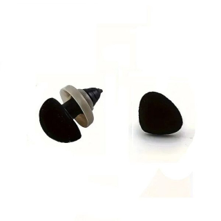 Bezpečnostný nos s poistkou na hračky 12x12 mm - 4 ks