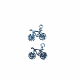 Prívesok strieborný bicykel 